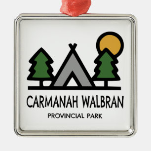 Ornamento De Metal Parque Provincial de Carmanah Walbran