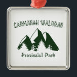 Ornamento De Metal Parque Provincial de Carmanah Walbran<br><div class="desc">O Parque Provincial de Carmanah Walbran é um santuário luxuosamente florestal que é,  sem dúvida,  um dos locais selvagens mais notáveis na ilha de Vancouver. Carmanah Walbran abriga algumas das maiores árvores de corrida do mundo,  algumas atingindo alturas superiores a 95 metros e vivendo por 800 anos ou mais.</div>