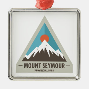 Ornamento De Metal Parque Provincial Mount Seymour