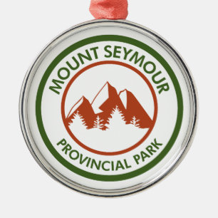 Ornamento De Metal Parque Provincial Mount Seymour