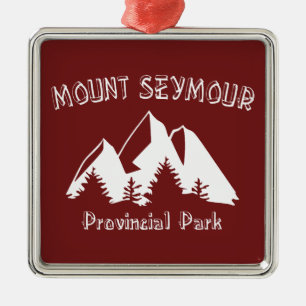 Ornamento De Metal Parque Provincial Mount Seymour
