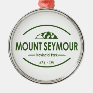 Ornamento De Metal Parque Provincial Mount Seymour
