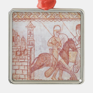 Ornamento De Metal Partida dos cruzados