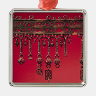 Ornamento De Metal Parure com pendentes do sino