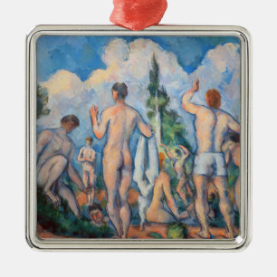 Ornamento De Metal Paul Cezanne - Bathers