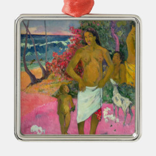 Ornamento De Metal Paul Gauguin   uma caminhada pelo mar, 1902