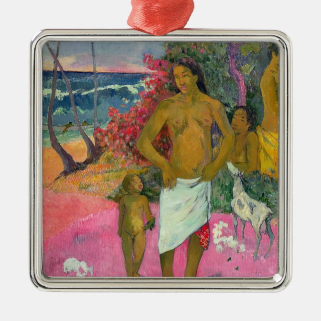 Ornamento De Metal Paul Gauguin | uma caminhada pelo mar, 1902 (Frente)