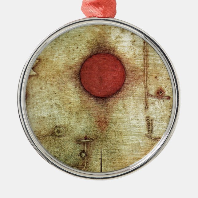 Ornamento De Metal Paul Klee Ad Marginem Painting (Frente)