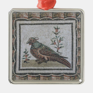 Ornamento De Metal Pavimento que descreve um faisão