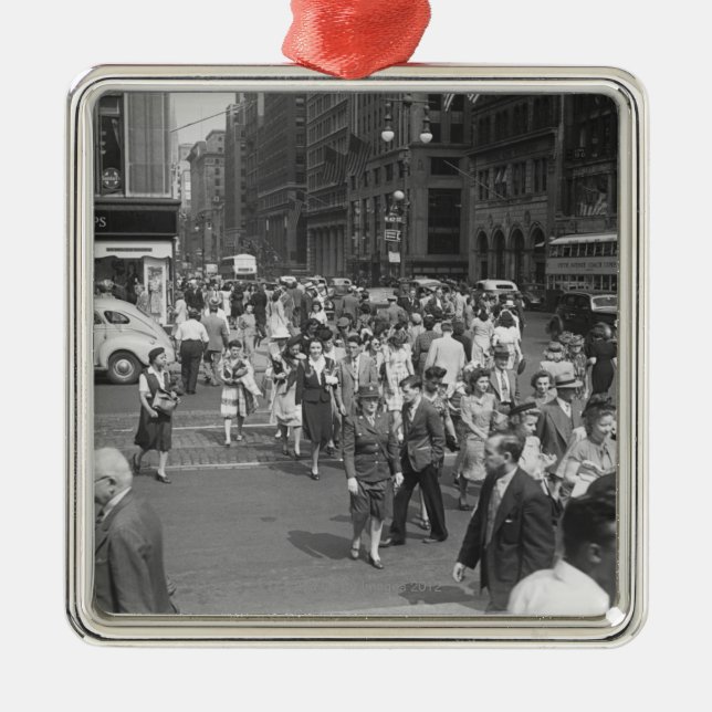 Ornamento De Metal Pedestres (Frente)