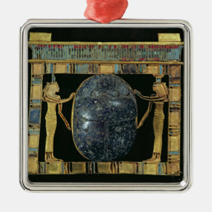 Ornamento De Metal Peitoral do vizier, Paser, com escaravelho