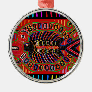 Ornamento De Metal Peixes Voadores Indianos de Mola