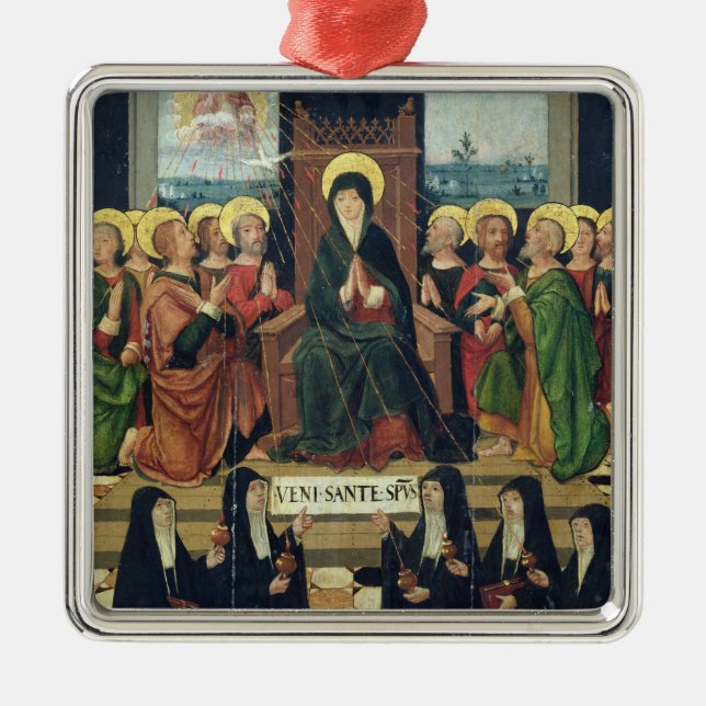 Ornamento De Metal Pentecost (Frente)