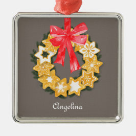 Ornamento De Metal Pepparkakor Natal