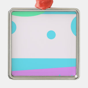 Ornamento De Metal Pequeno Abstrato Monstro ou Abstrato