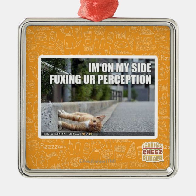 Ornamento De Metal Percepção de Fuxing Ur (Frente)