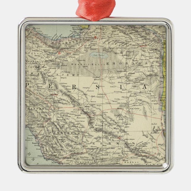 Ornamento De Metal Pérsia (Frente)