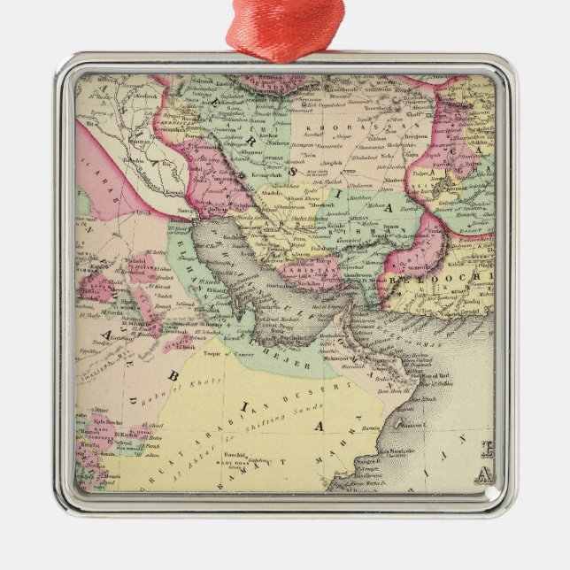 Ornamento De Metal Persia Arábia (Frente)