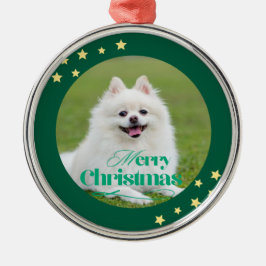 Ornamento De Metal Personalized Christmas Ornament