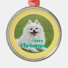 Ornamento De Metal Personalized Christmas Ornament