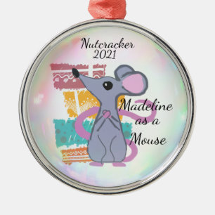 Ornamento De Metal Personalized Nutcracker Ornament - Mouse