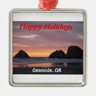 Ornamento De Metal Perto do oceano, Oregon Ordiment