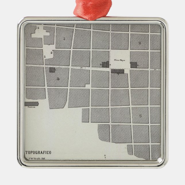 Ornamento De Metal Peru 24 (Frente)