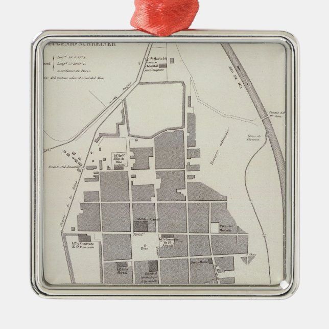 Ornamento De Metal Peru 26 (Frente)