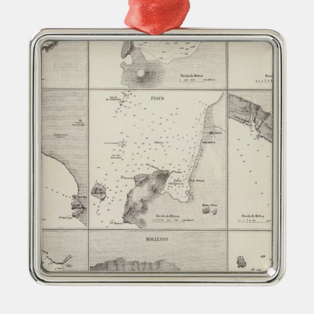 Ornamento De Metal Peru 31 (Frente)