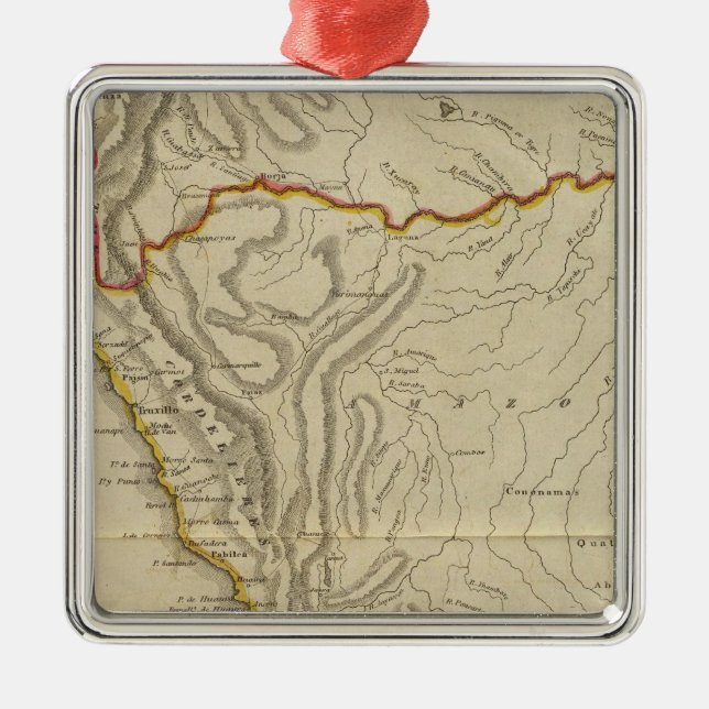 Ornamento De Metal Peru 36 (Frente)
