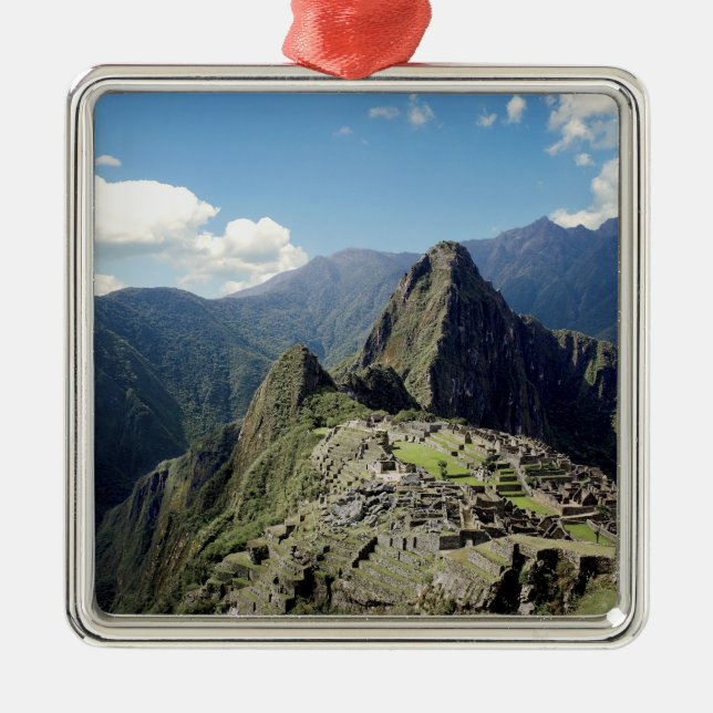 Ornamento De Metal Peru, Machu Picchu, a antiga cidade perdida do Inc (Frente)