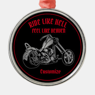 Ornamento de Metal Pesado Biker