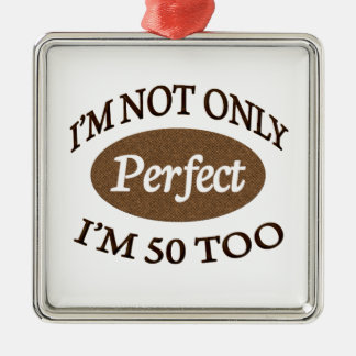 Ornamento De Metal Pessoas de 50 anos perfeitas