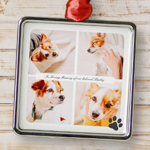 Ornamento De Metal Pet Memorial In Loving Memory Modern Photos
