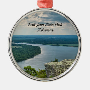 Ornamento De Metal Petit Jean Cedar Creek Metal Ornament