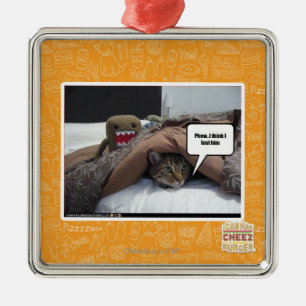 Ornamento De Metal Phew eu penso que eu o perdi