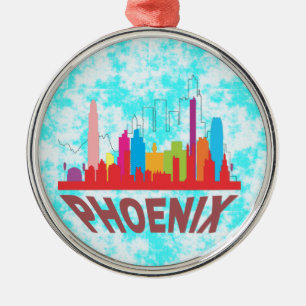 Ornamento De Metal Phoenix