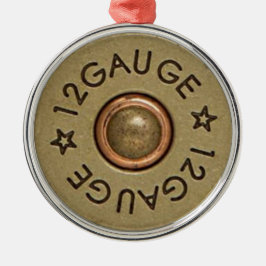 Ornamento De Metal Photo of 12 Gauge Shotgun Shell