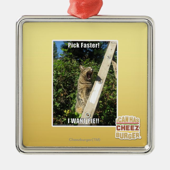 Ornamento De Metal Picareta mais rapidamente! (Frente)