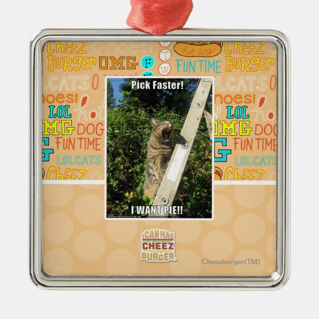 Ornamento De Metal Picareta mais rapidamente! (Frente)