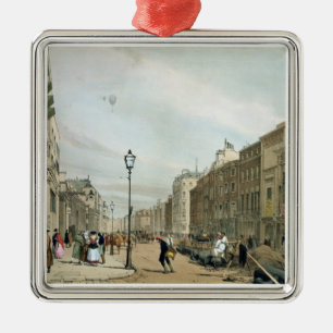 Ornamento De Metal Piccadilly do canto da rua bond velha, para