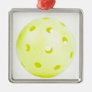 Ornamento De Metal Picle BAll Yellow