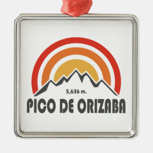 Ornamento De Metal Pico de Orizaba México