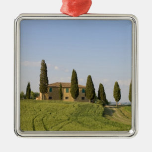 Ornamento De Metal Pienza, Val d'Orcia, província de Siena, Toscana,