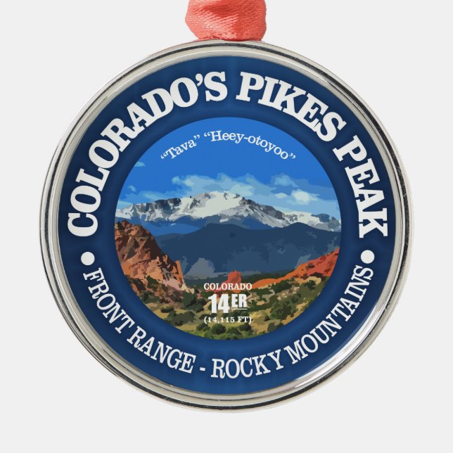 Ornamento De Metal Pikes Pak (Frente)