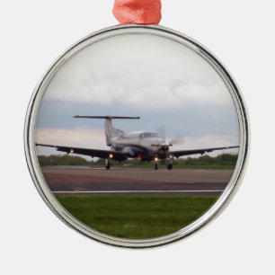 Ornamento De Metal Pilatus PC 12