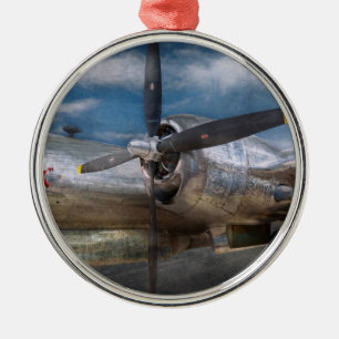 Ornamento De Metal Piloto - Avião - O B-29 Superfortress