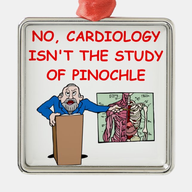 Ornamento De Metal pinochle (Frente)