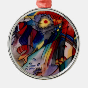 Ornamento De Metal Pintura de Abstrato Kandinsky 1913