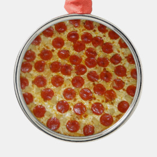 Ornamento De Metal Pizza